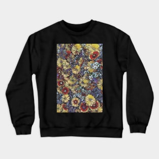 Impressionist Wildflowers Crewneck Sweatshirt